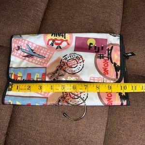 Travel bag with hanger.